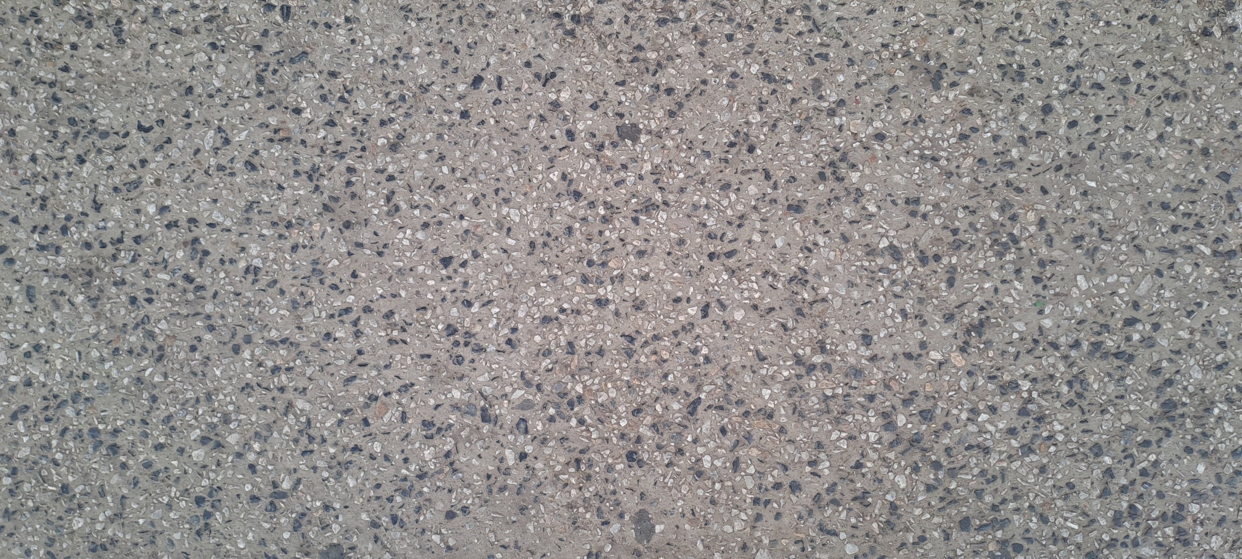 Exposed aggregate concrete texture